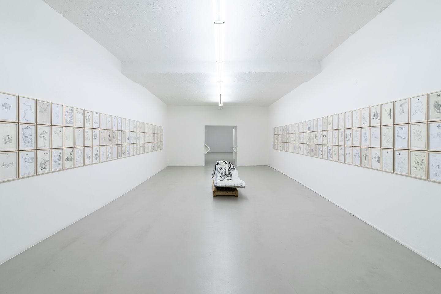 ©ar/ge kunst, Buchhandlung Kalter König, Sven Sachsalber, installation view, foto Tiberio Sorvillo, 2018