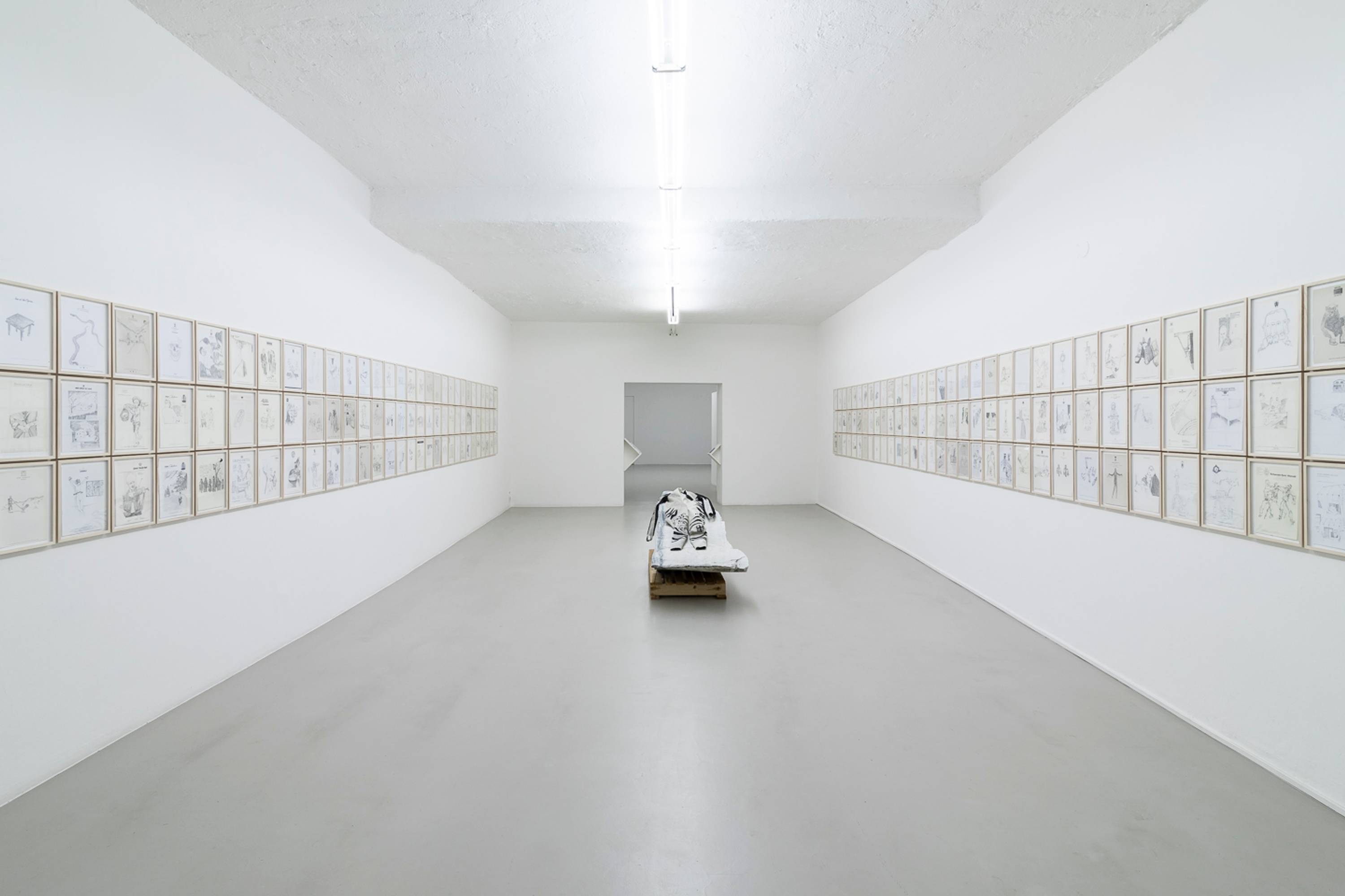 ©ar/ge kunst, Buchhandlung Kalter König, Sven Sachsalber, installation view, foto Tiberio Sorvillo, 2018