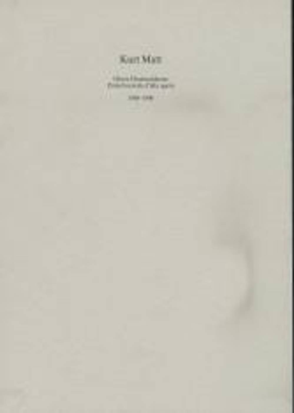 KURT MATT – ZONA FORESTALE D’ALTA QUOTA