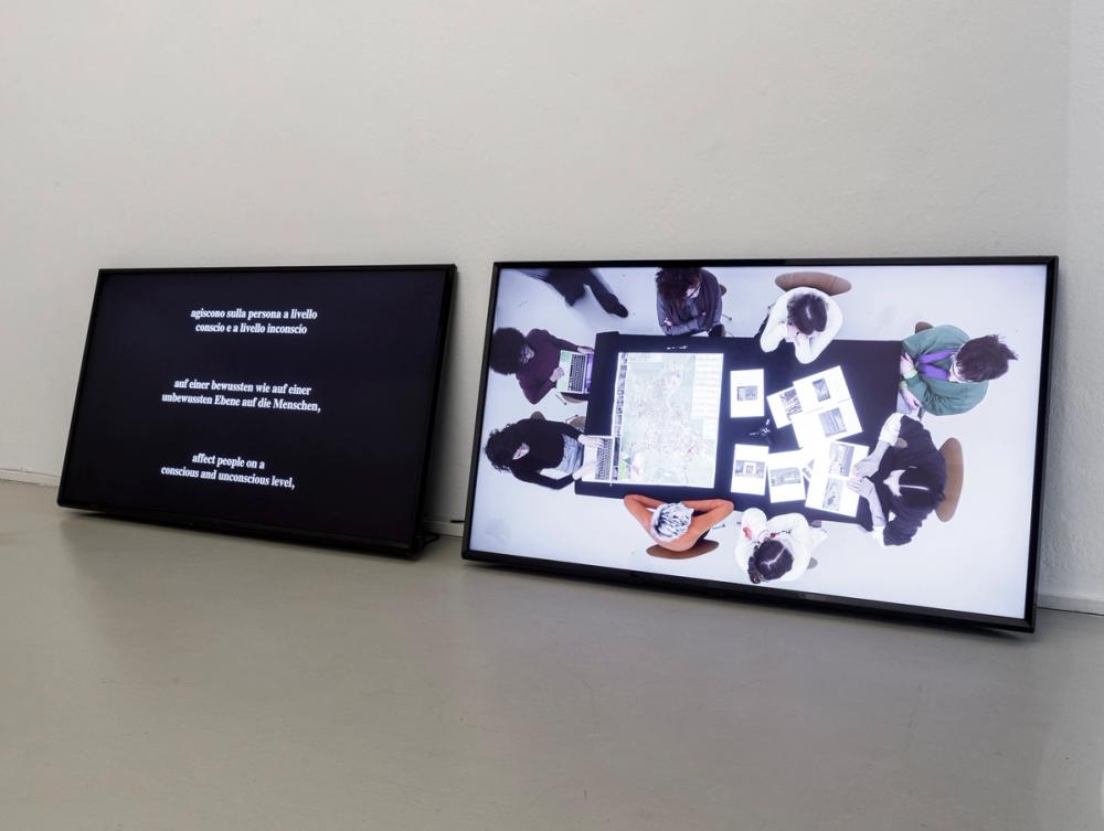 Samia Henni, Psychocolonial Spaces, Act 1. Exhibition view. Foto Tiberio Sorvillo.