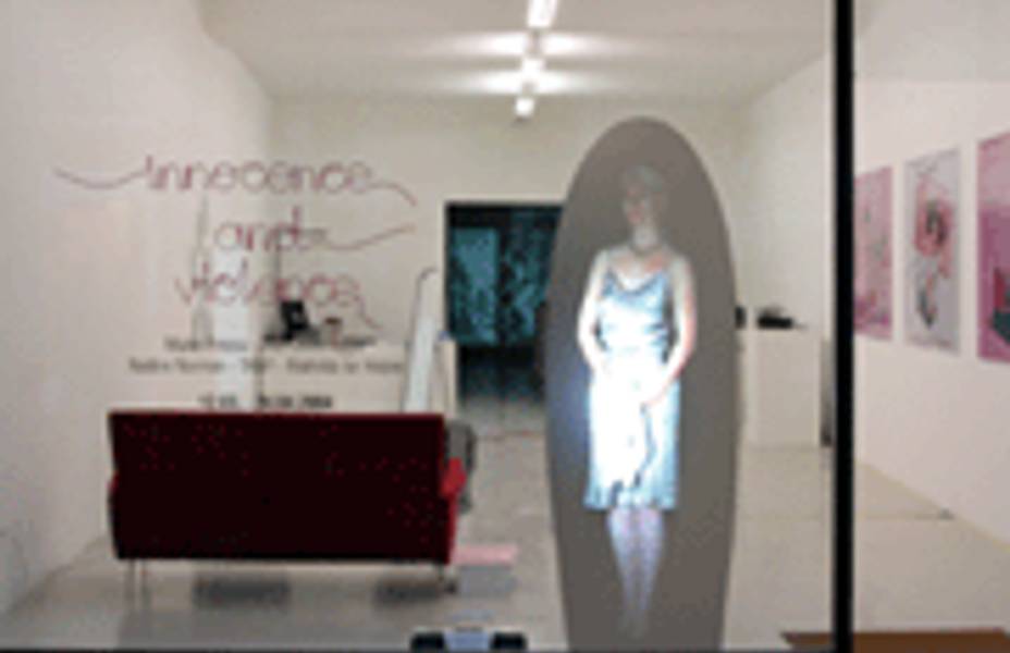 Exhibiton view, Innocence & Violence, 2004