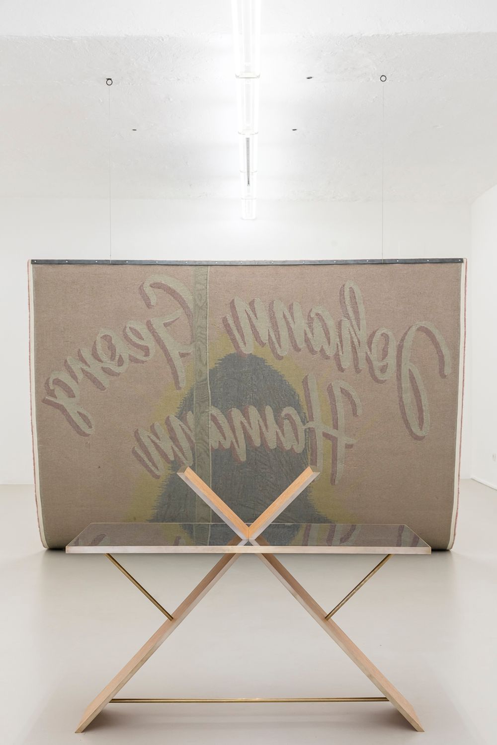 Slavs and Tatars, Kirchgängerbanger, exhibition view; ©ar/ge kunst, photo by Tiberio Servillo, 2018; ; courtesy the artist, Kraupa-Tuskany Zeidler, Berlin