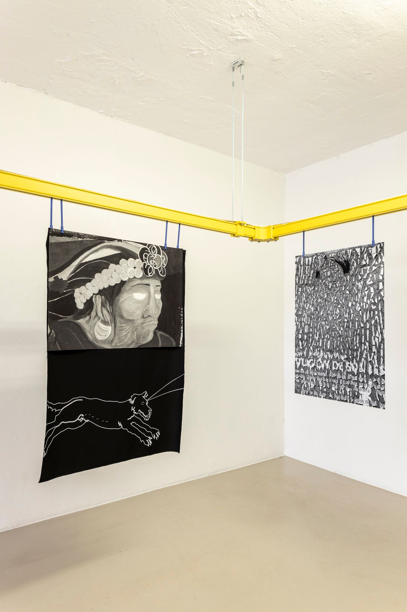 Silver Rights, Elena Mazzi in dialogue with Eduardo Molinari, exhibition view, ©ar/ge kunst, photo Tiberio Sorvillo, 2021