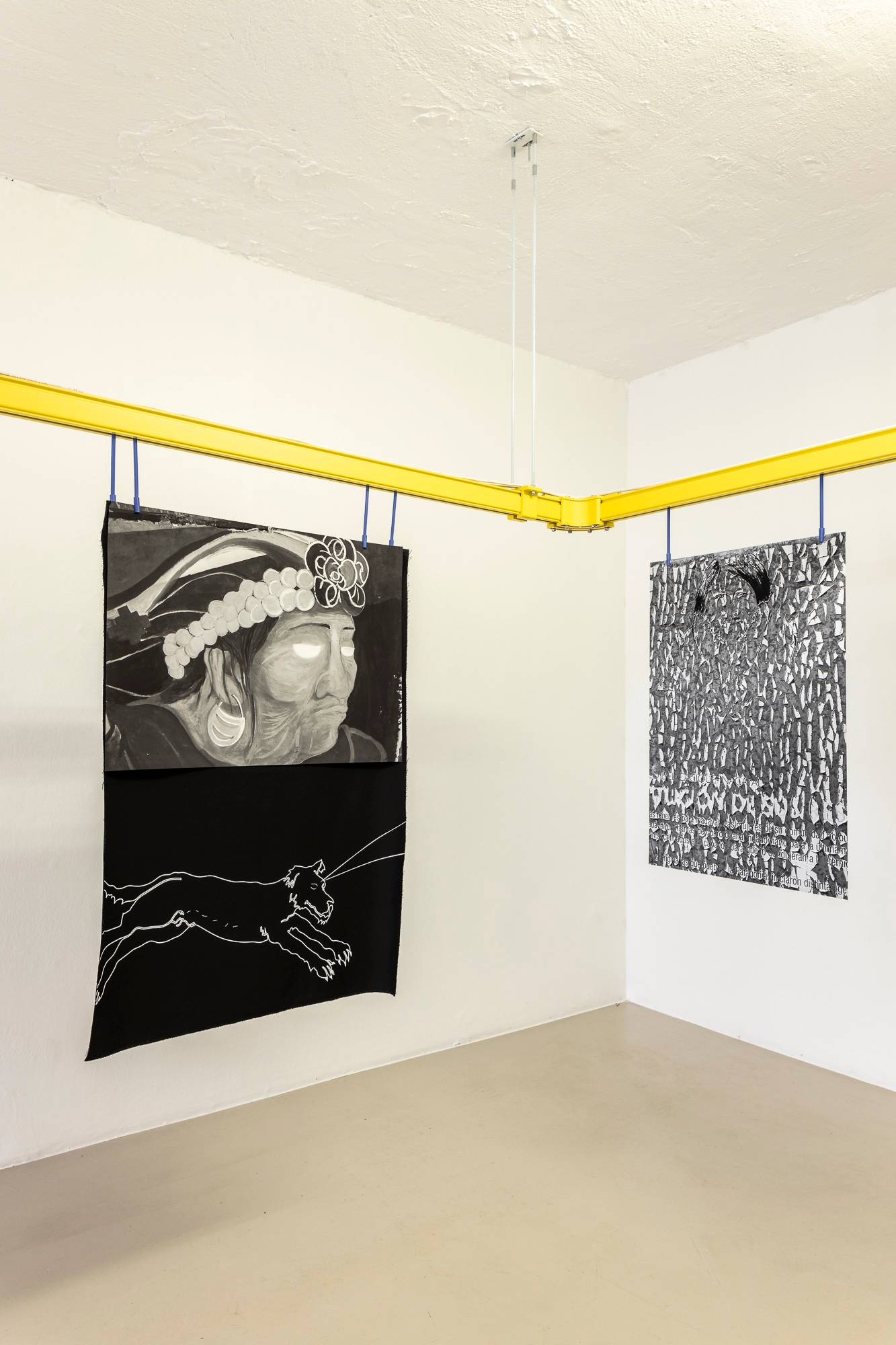 Silver Rights, Elena Mazzi in dialogue with Eduardo Molinari, exhibition view, ©ar/ge kunst, photo Tiberio Sorvillo, 2021