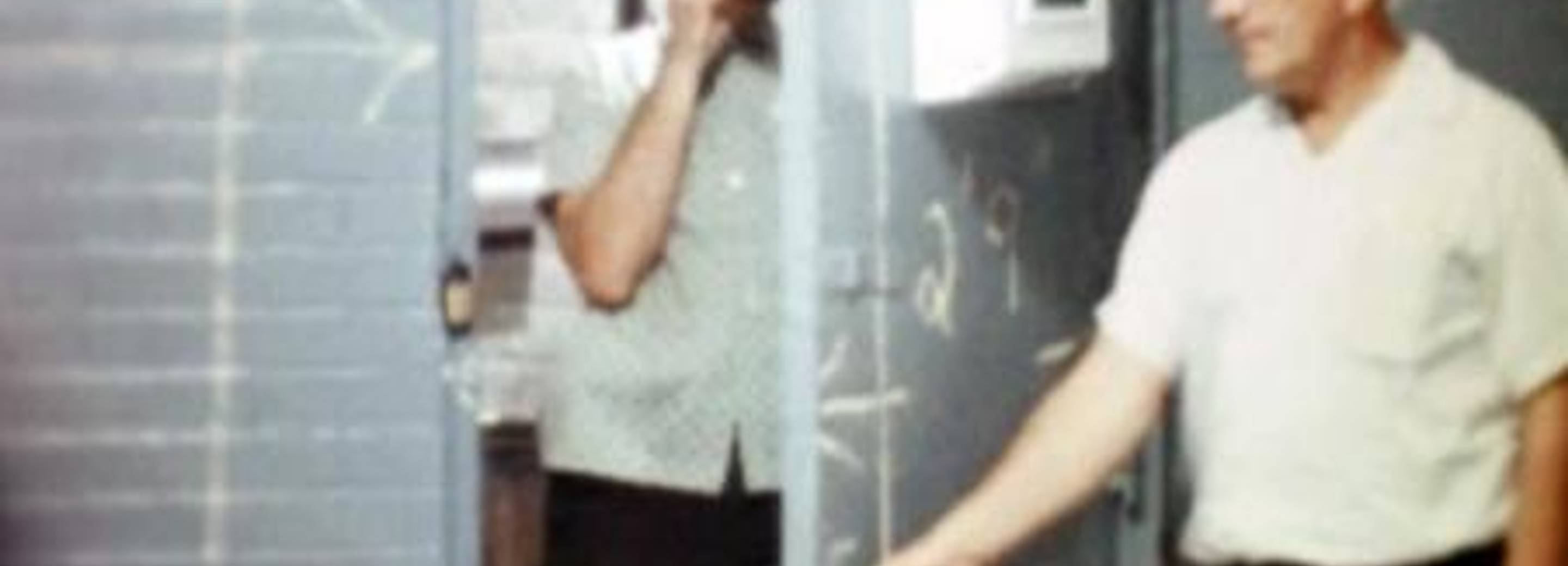 William E. Jones, still from Tearoom, 1962/2007, 16mm film transferred to video, colour, silent, 56 minutes Courtesy the artist and David Kordansky Gallery, Los Angeles