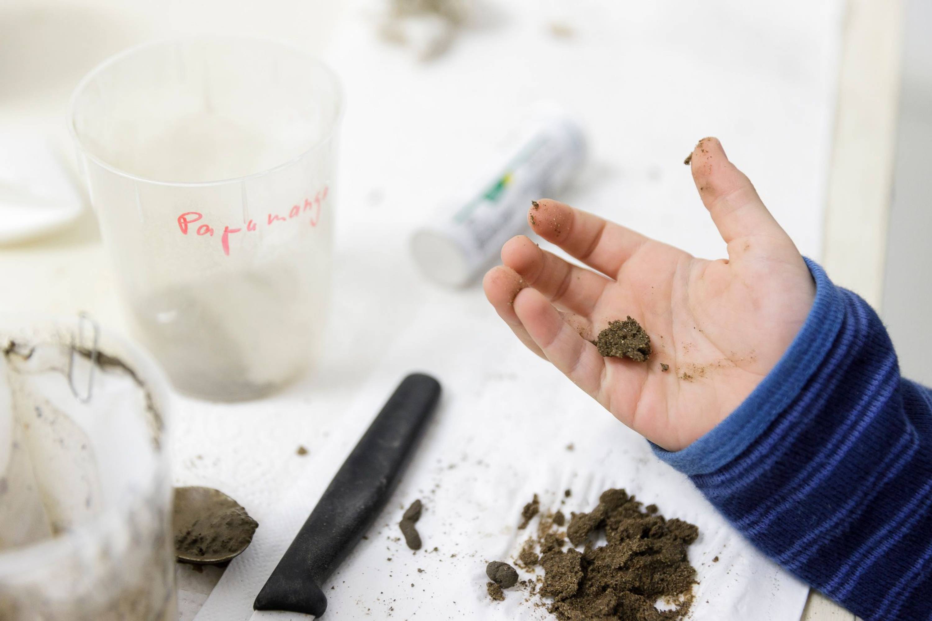 Soil Workshop, savoir-vivre #8 with Bernd Felderer, 27.11.2021, in the framework of the exhibition “Plant Plant” by Katrin Hornek © ar/ge kunst and BAU. Photo: Tiberio Sorvillo