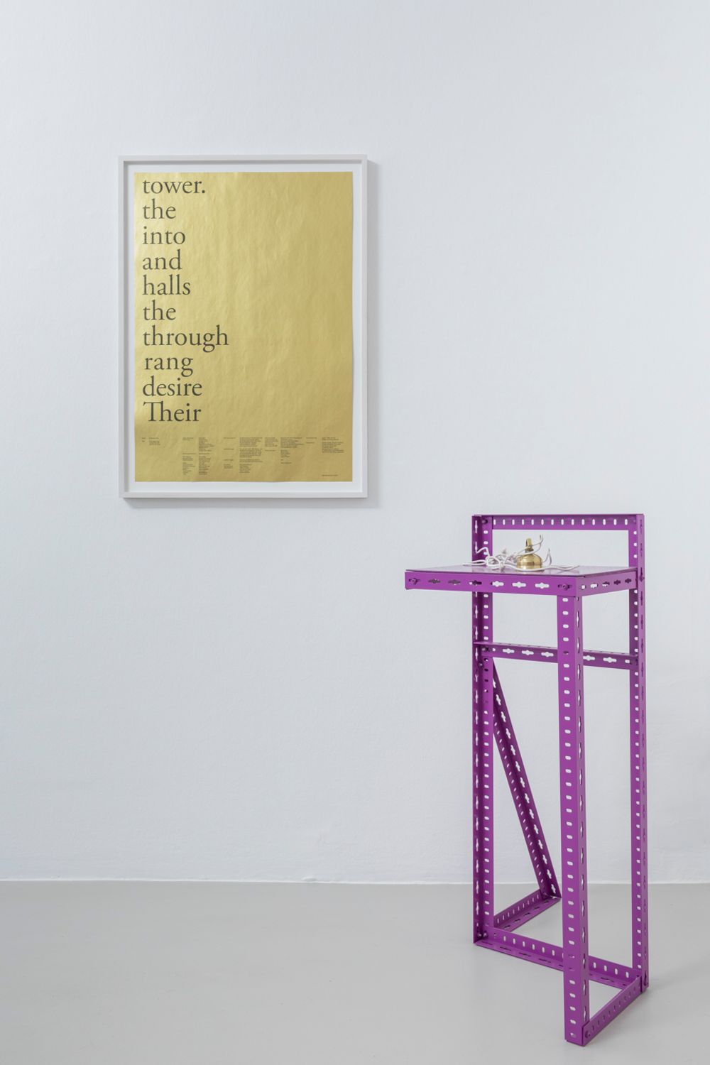 Alex Martinis Roe, To Become Two, installation of the exhibition at ar/ge kunst, ©ar/ge kunst, Bolzano, Foto Tiberio Sorvillo, 2017