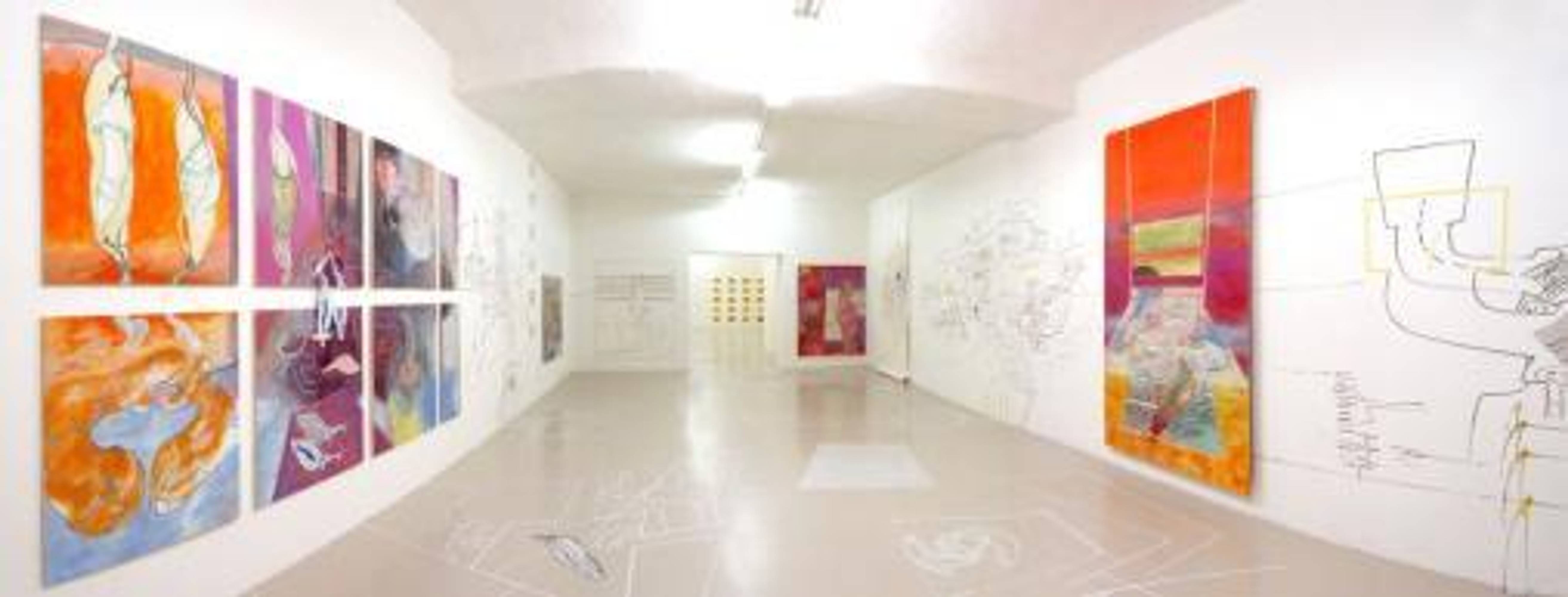 Exhibiton view, Brigitte Mahlknecht, 2004