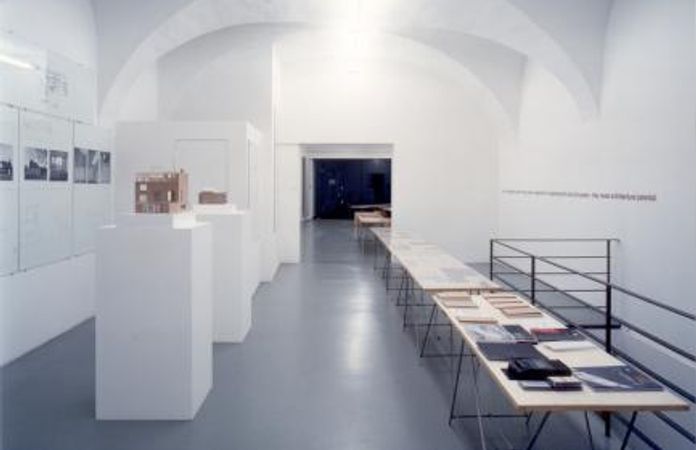 Exhibition view, Outside-in, 2000