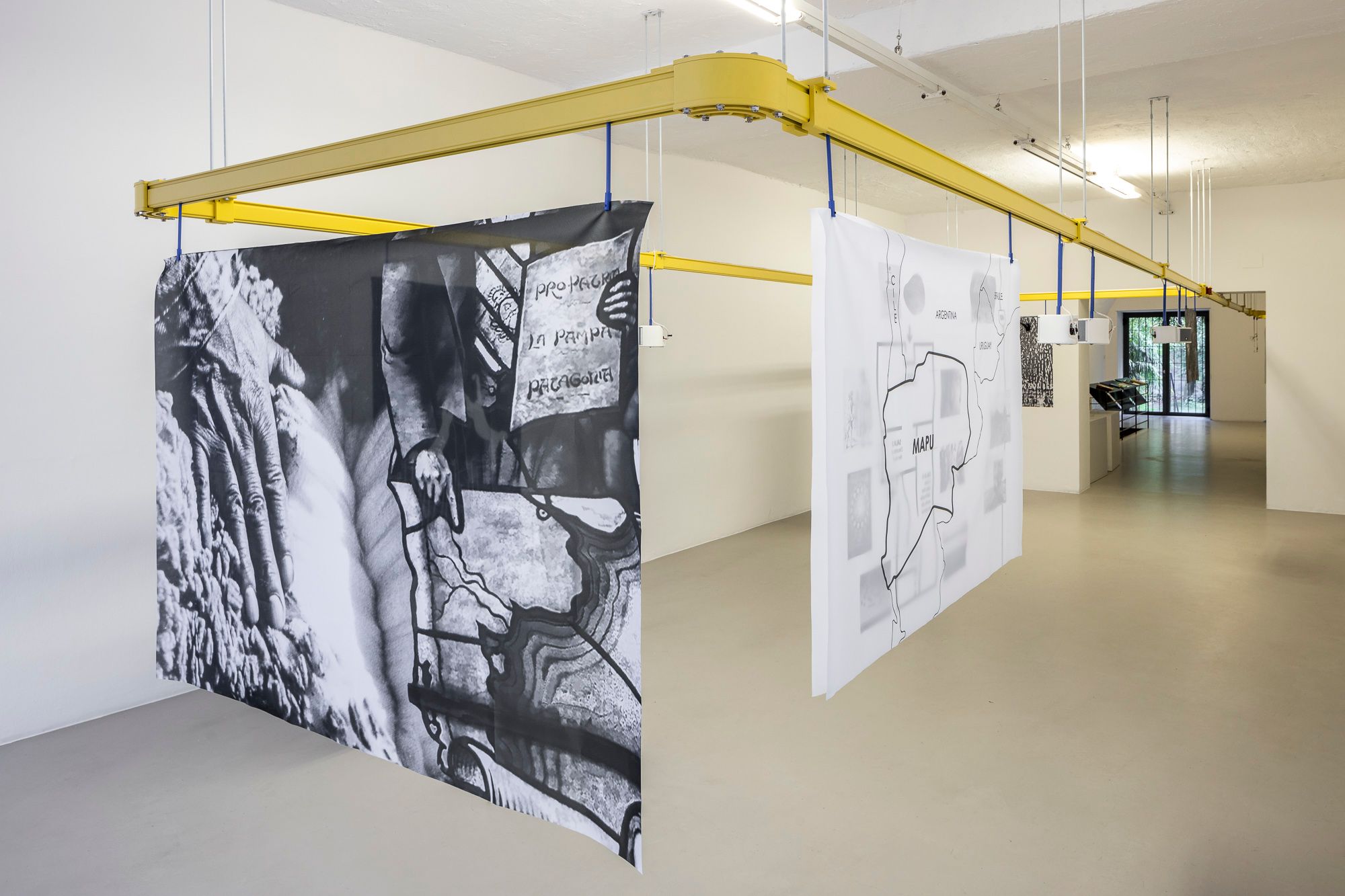 Silver Rights, Elena Mazzi in dialogue with Eduardo Molinari, exhibition view, ©ar/ge kunst, photo Tiberio Sorvillo, 2021