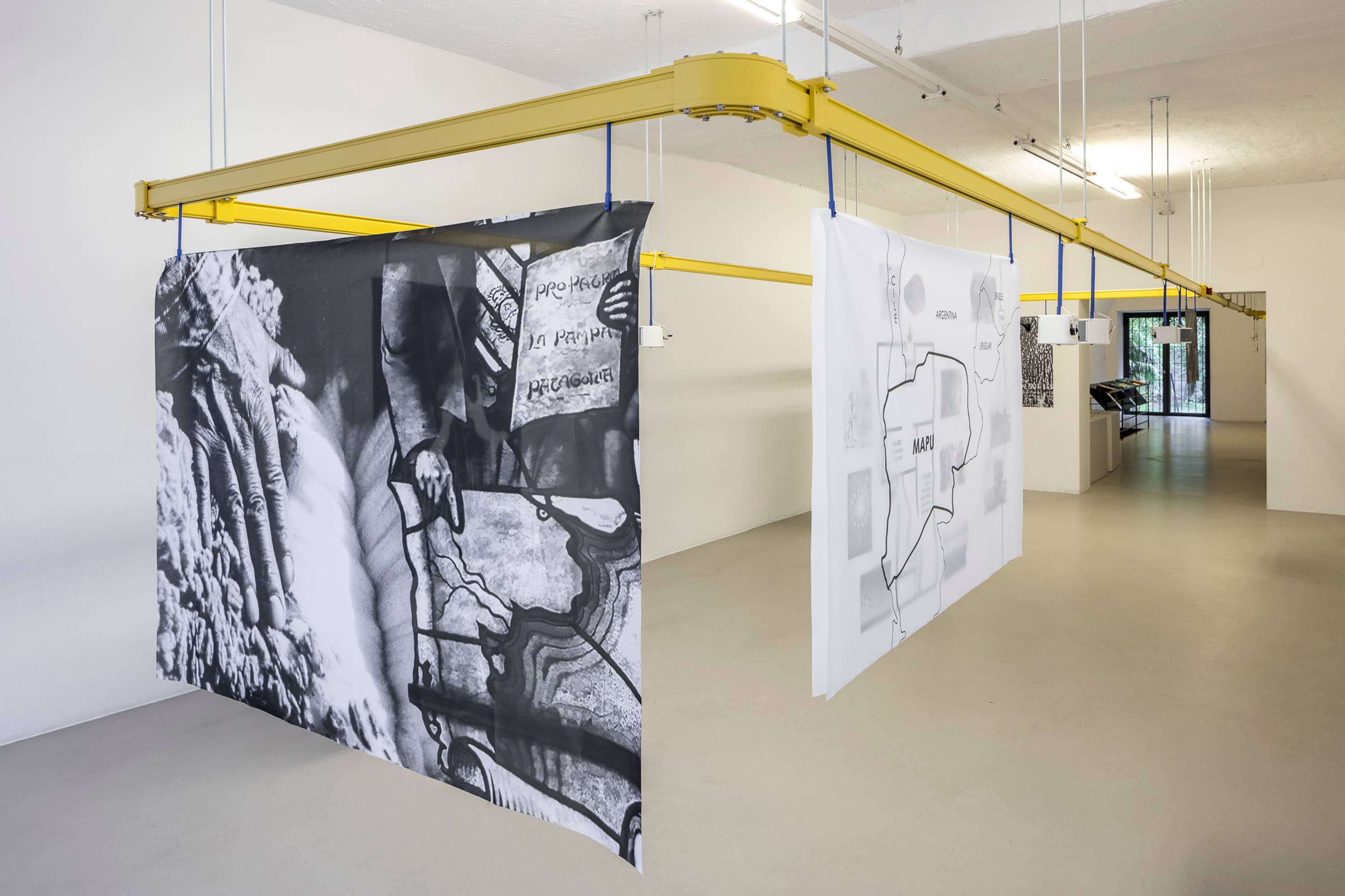 Silver Rights, Elena Mazzi in dialogue with Eduardo Molinari, exhibition view, ©ar/ge kunst, photo Tiberio Sorvillo, 2021