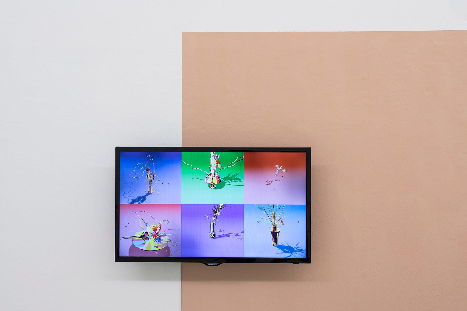 Douglas Coupland With Helios Design Labs, Toronto, Electric Ikebana, video, 2012Ausstellungsansicht, Foto Guadagnini e Sorvillo ©argekunst