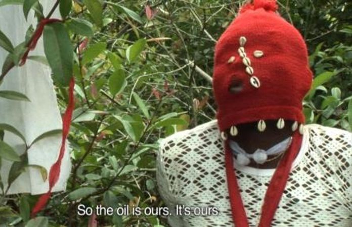 Mark Boulos, Frame from All That Is Solid Melts into Air, video, 2008 Courtesy the artist