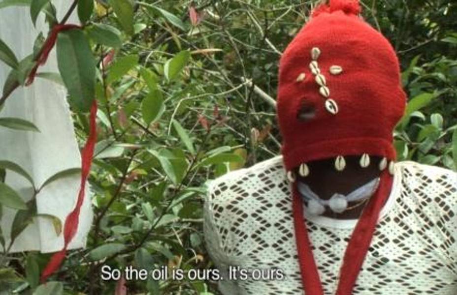 Mark Boulos, Frame from All That Is Solid Melts into Air, video, 2008 Courtesy the artist