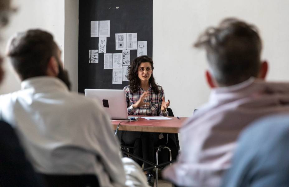 Jumana Manna, Artist Talk at Unibz © ar/ge kunst. Foto: Luca Guadagnini