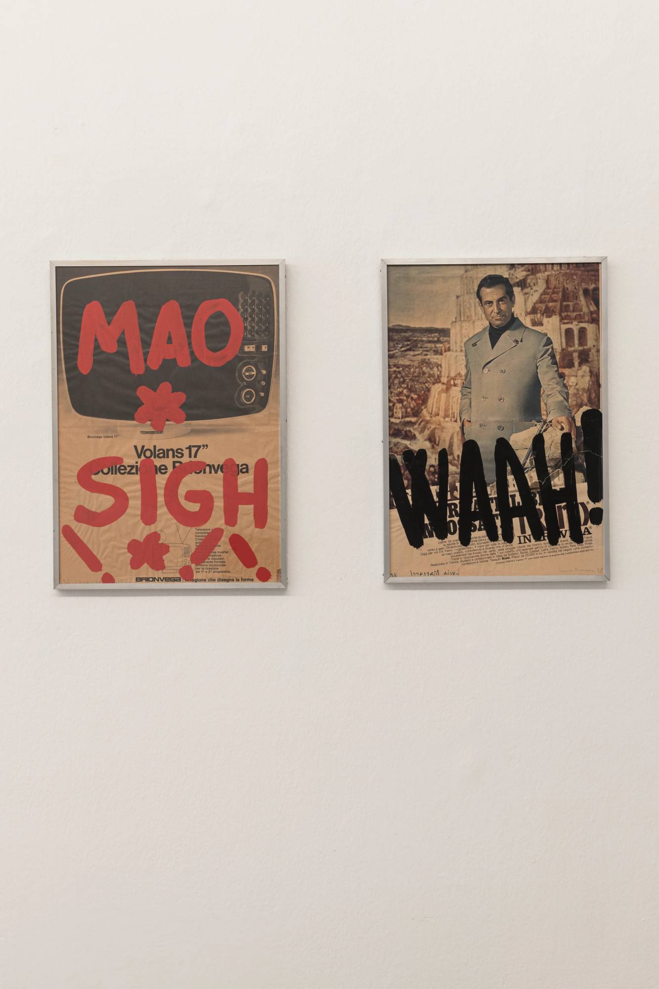 Lucia Marcucci, Mao Sigh (1968), Waah! (1968) ©Tiberio Sorvillo