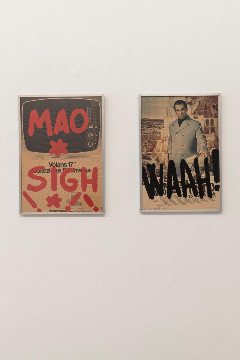 Lucia Marcucci, Mao Sigh (1968), Waah! (1968) ©Tiberio Sorvillo