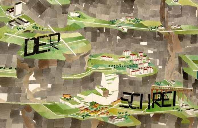 Exhibition view, Sigi Hofer, 2006