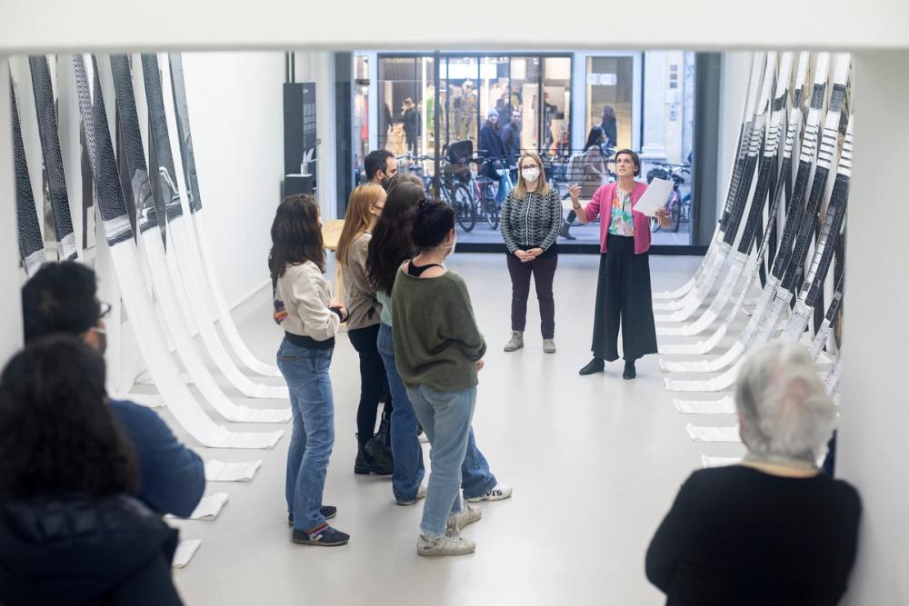 Savoir-Vivre workshop with Evelyn Kustatscher, curated by BAU, ©ar/ge kunst, photo Tiberio Sorvillo, 2021