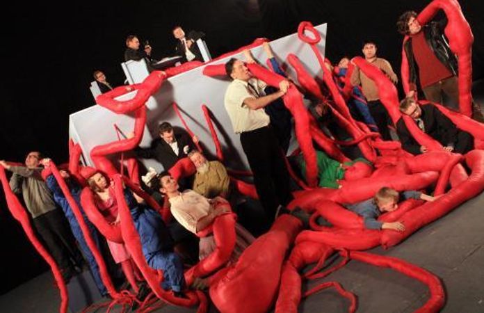 Chto delat? Tower Songspiel, video, 2010 Courtesy the artist