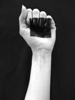 Exhibition view, Esther Stocker, 2004