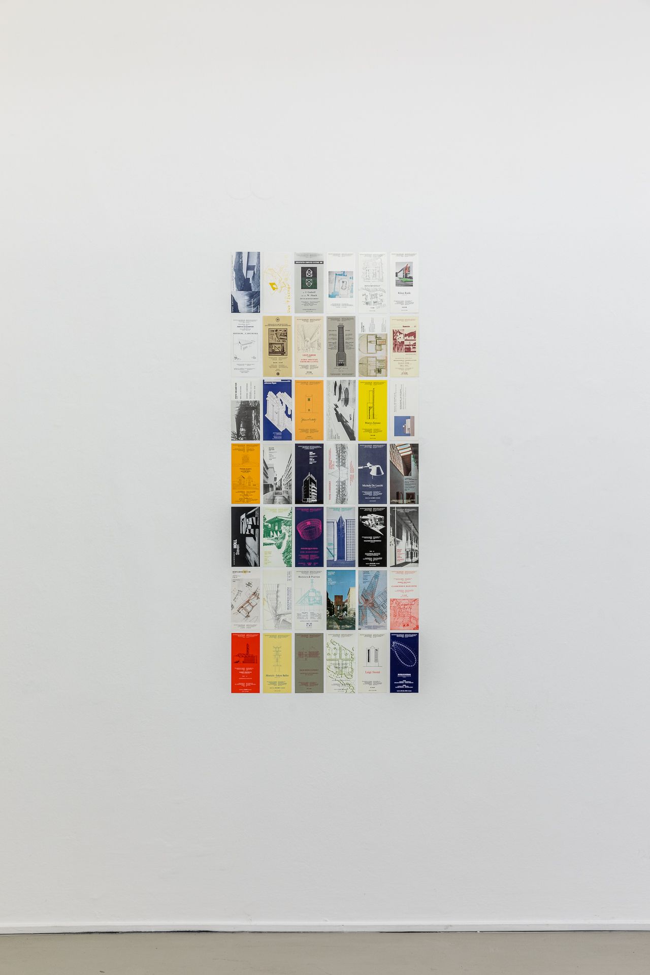 Christoph Mayr Fingerle, Architect, exhibition view, ©ar/ge kunst, photo Luca Guadagnini, 2021