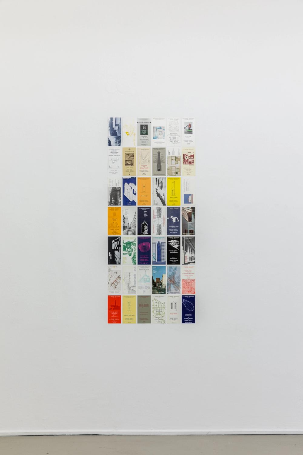 Christoph Mayr Fingerle, Architect, exhibition view, ©ar/ge kunst, photo Luca Guadagnini, 2021