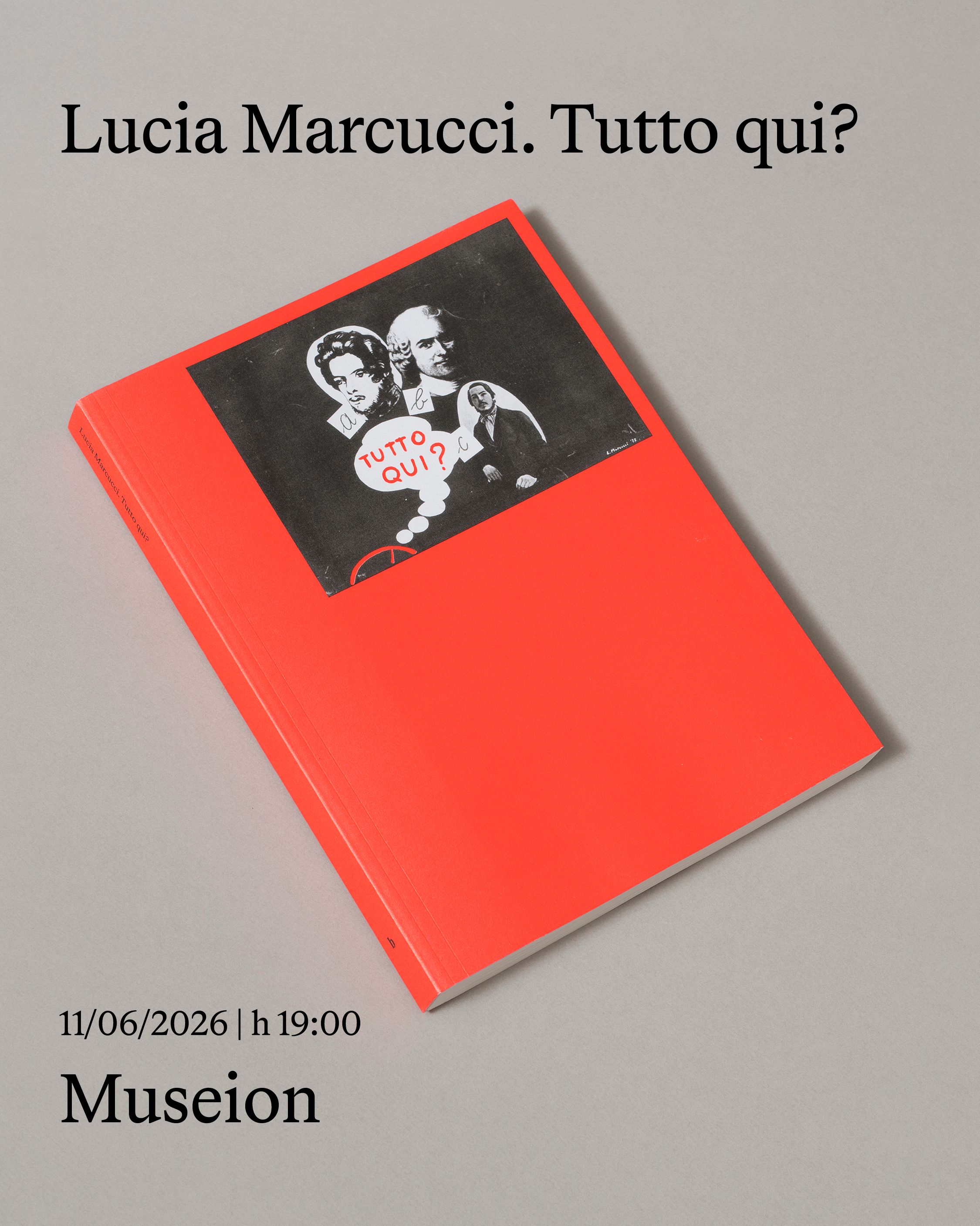 Lucia Marcucci. Tutto qui?, cover.