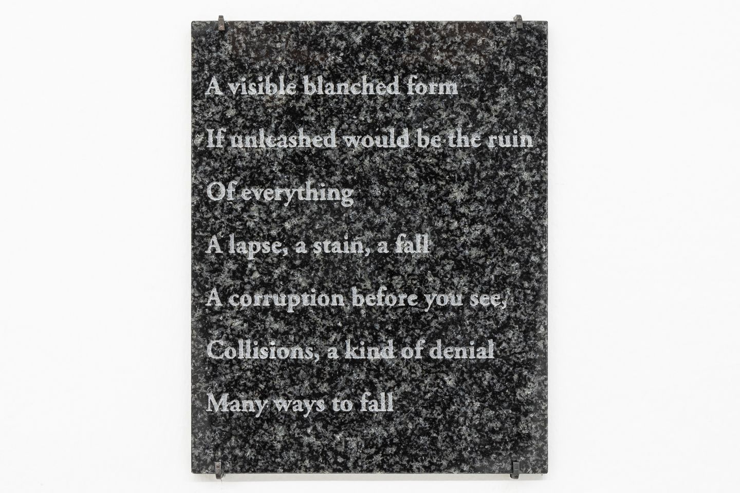 ©ar/ge kunst, installation view, foto Tiberio Sorvillo, 2018