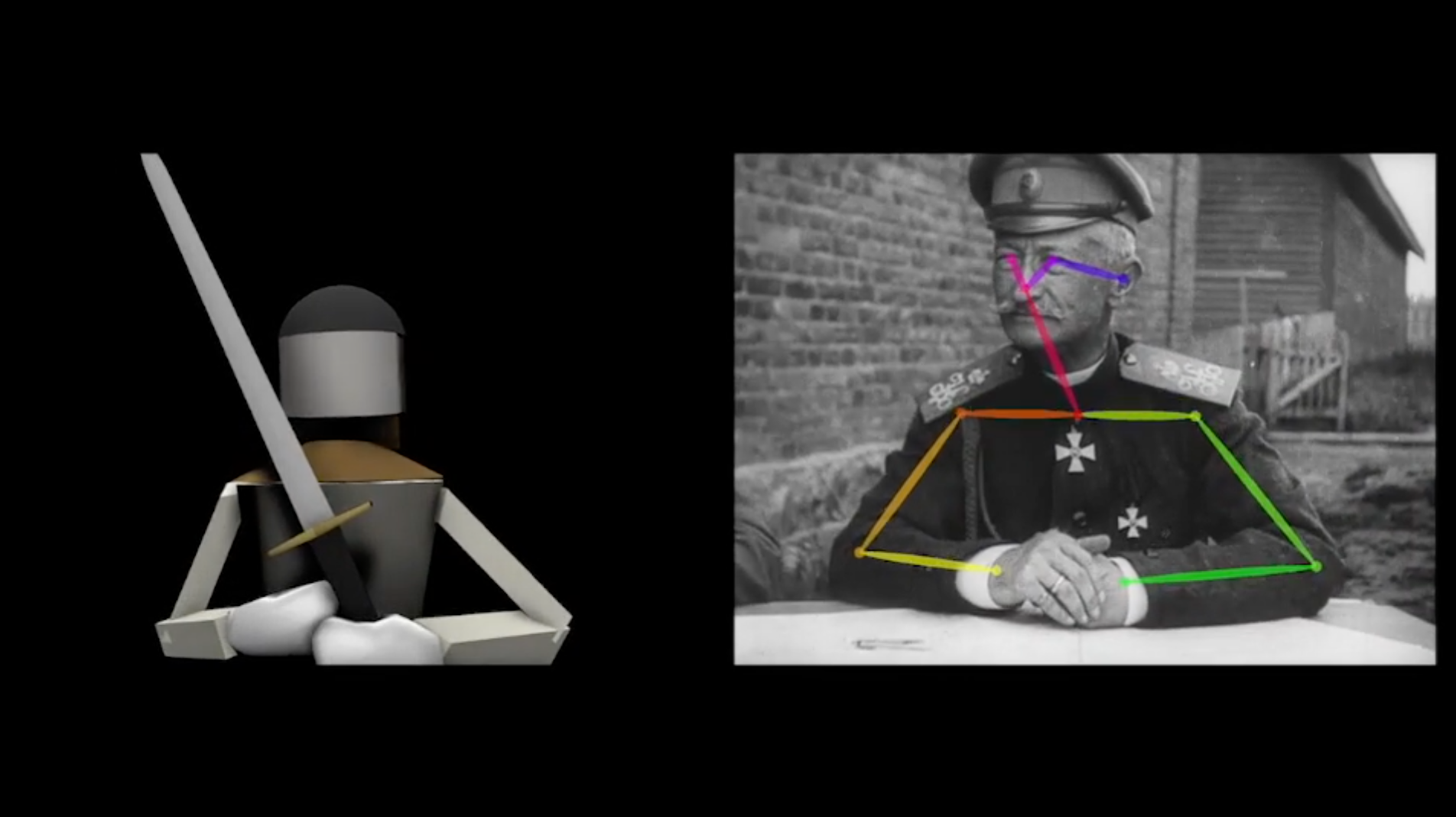 The Late Estate Broomberg & Chanarin, “Anniversary of a Revolution (Parsed)”, 2019. Still from video. Courtesy of The Late Estate Broomberg & Chanarin.