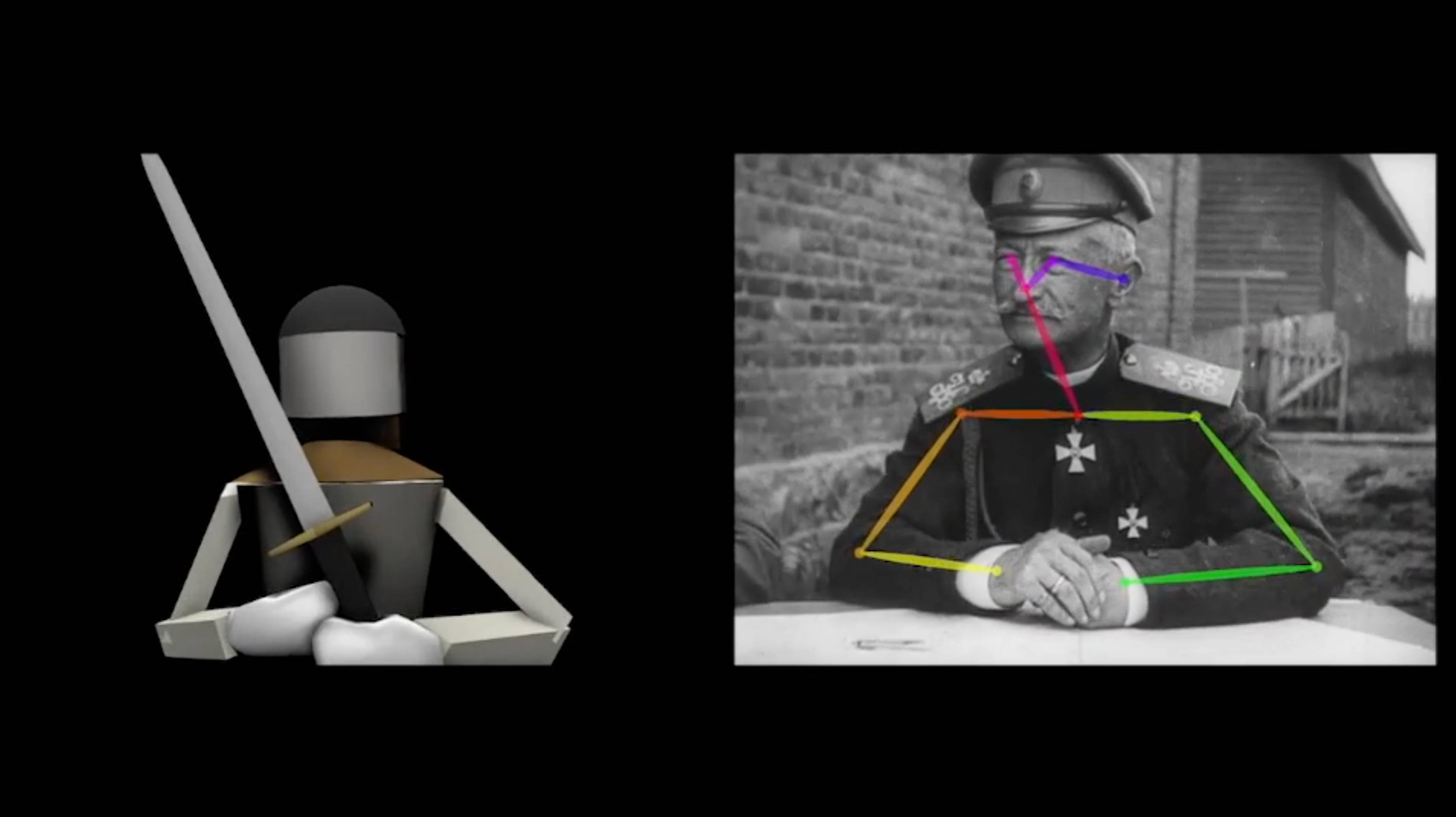 The Late Estate Broomberg & Chanarin, “Anniversary of a Revolution (Parsed)”, 2019. Still from video. Courtesy of The Late Estate Broomberg & Chanarin.