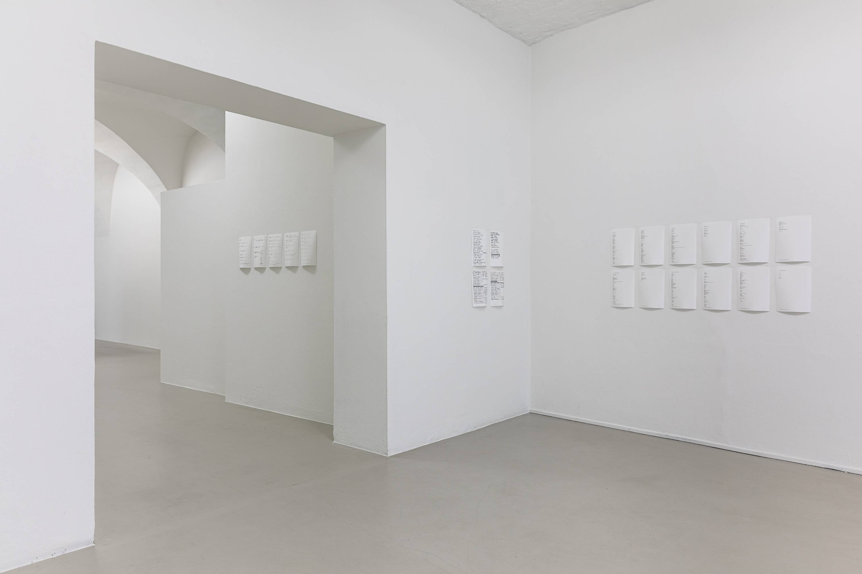 Christoph Mayr Fingerle, Architect, exhibition view, ©ar/ge kunst, photo Luca Guadagnini, 2021