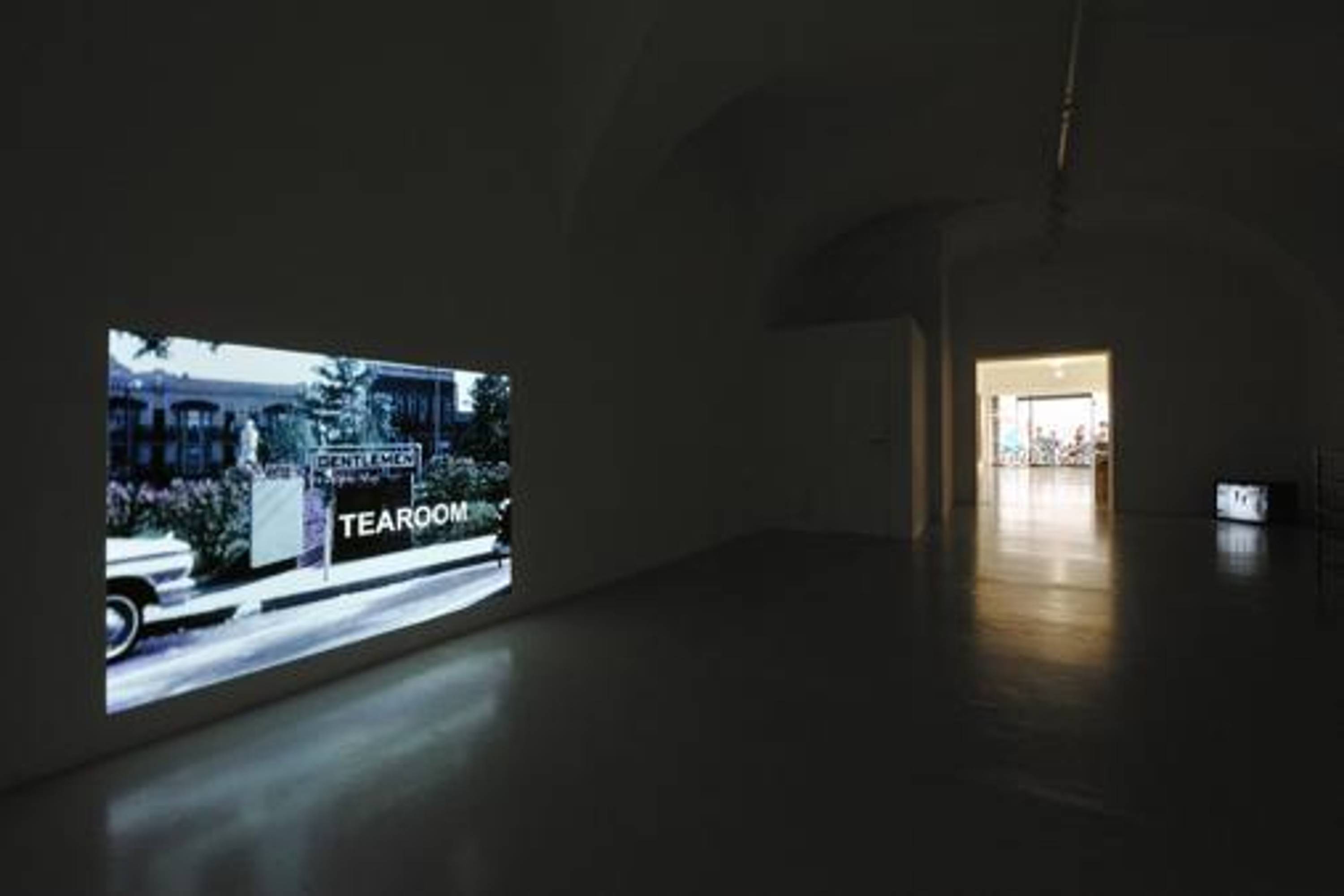 Exhibition view, William E. Jones, 2009 Photo: M. Pardatscher