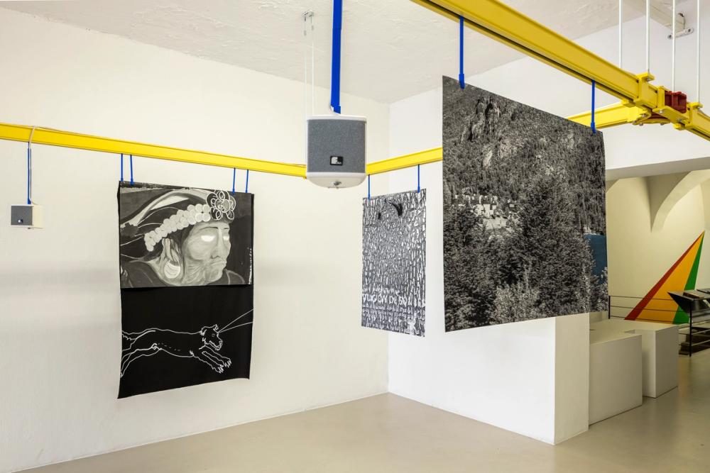 Silver Rights, Elena Mazzi in dialogue with Eduardo Molinari, exhibition view, ©ar/ge kunst, photo Tiberio Sorvillo, 2021