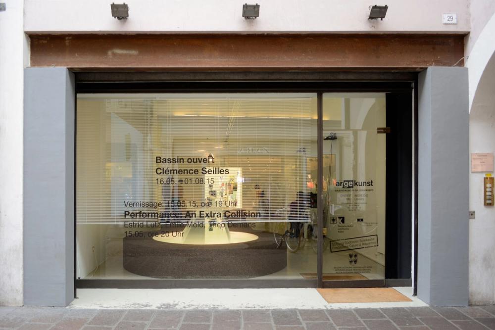 Bassin ouvert, Clémence Seilles, Installation view, photo by aneres