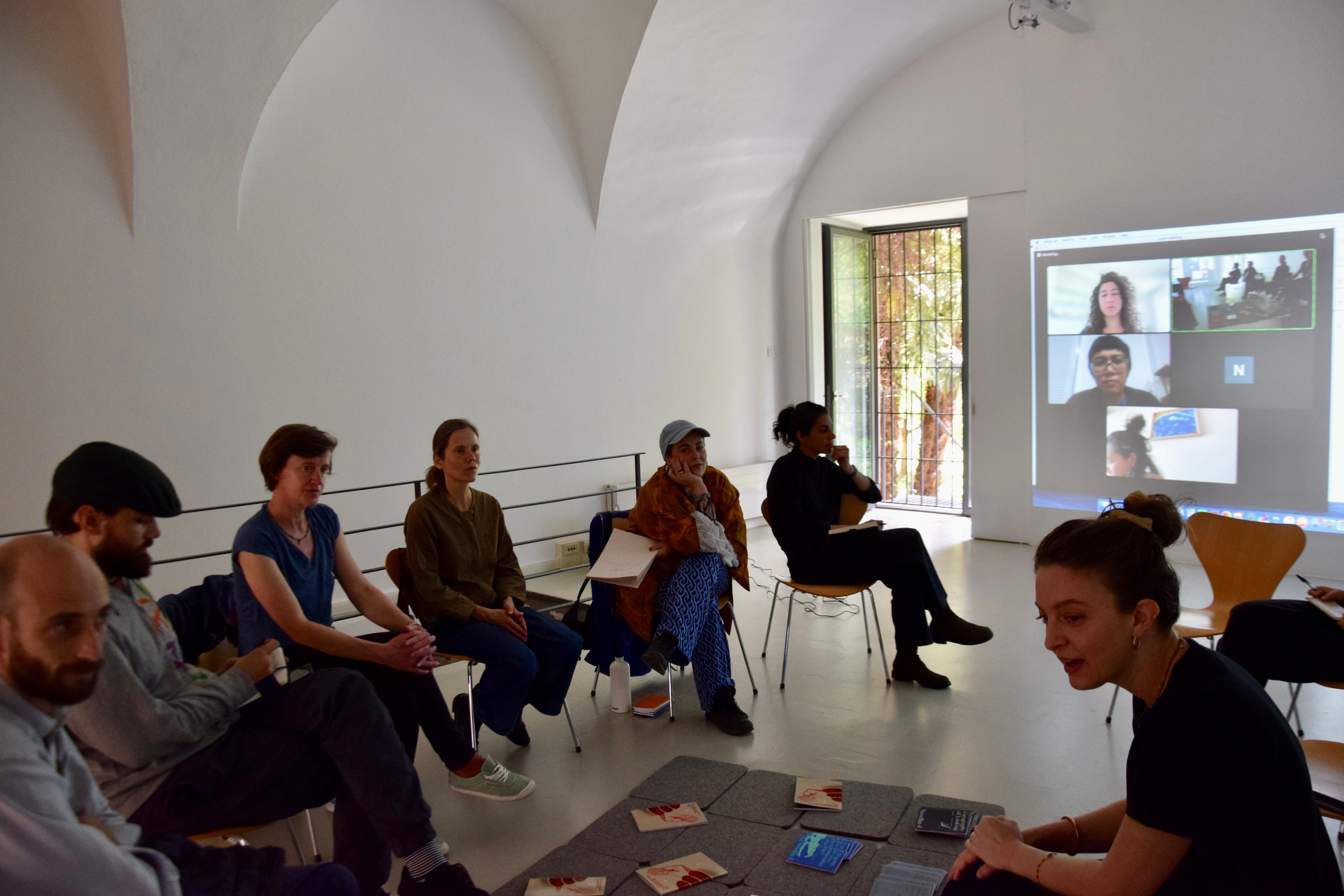 Workshop by Paola Pietronave in collaboration with Gudskul Ekosistem. Photo Greta Martina