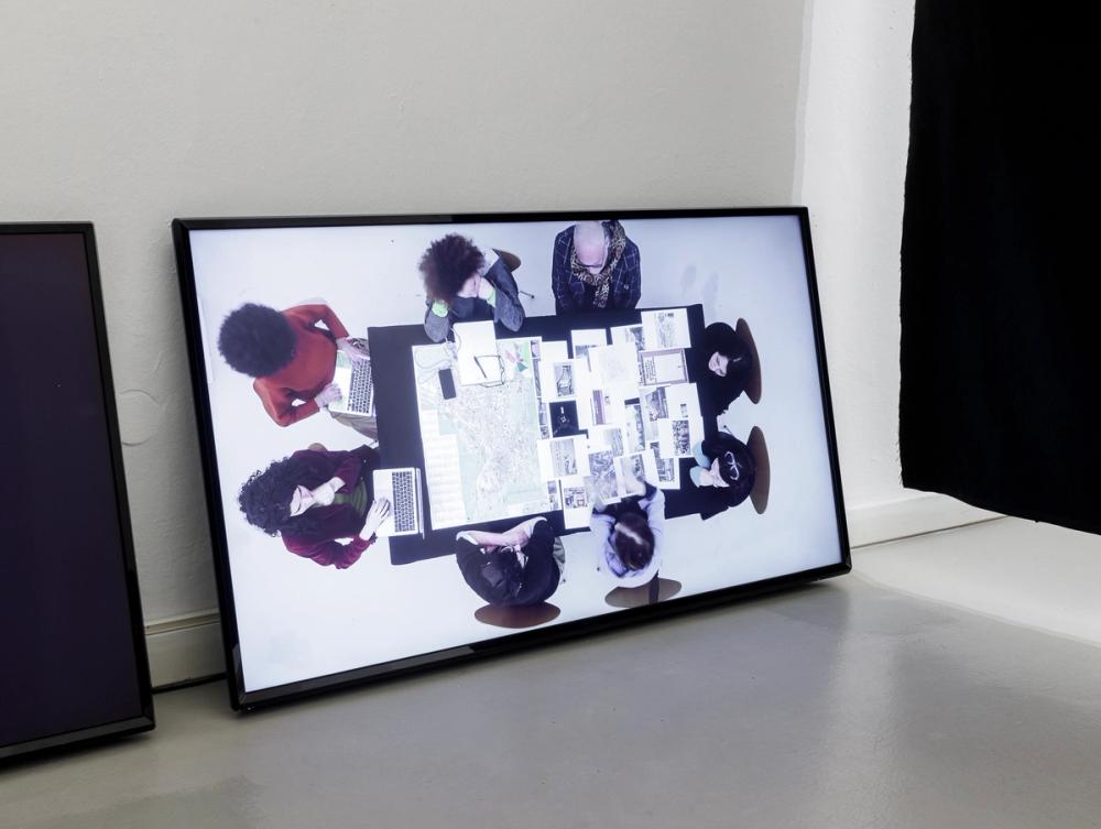 Samia Henni, Psychocolonial Spaces, Act 1. Exhibition view, Ar/Ge Kunst. Foto Tiberio Sorvillo.