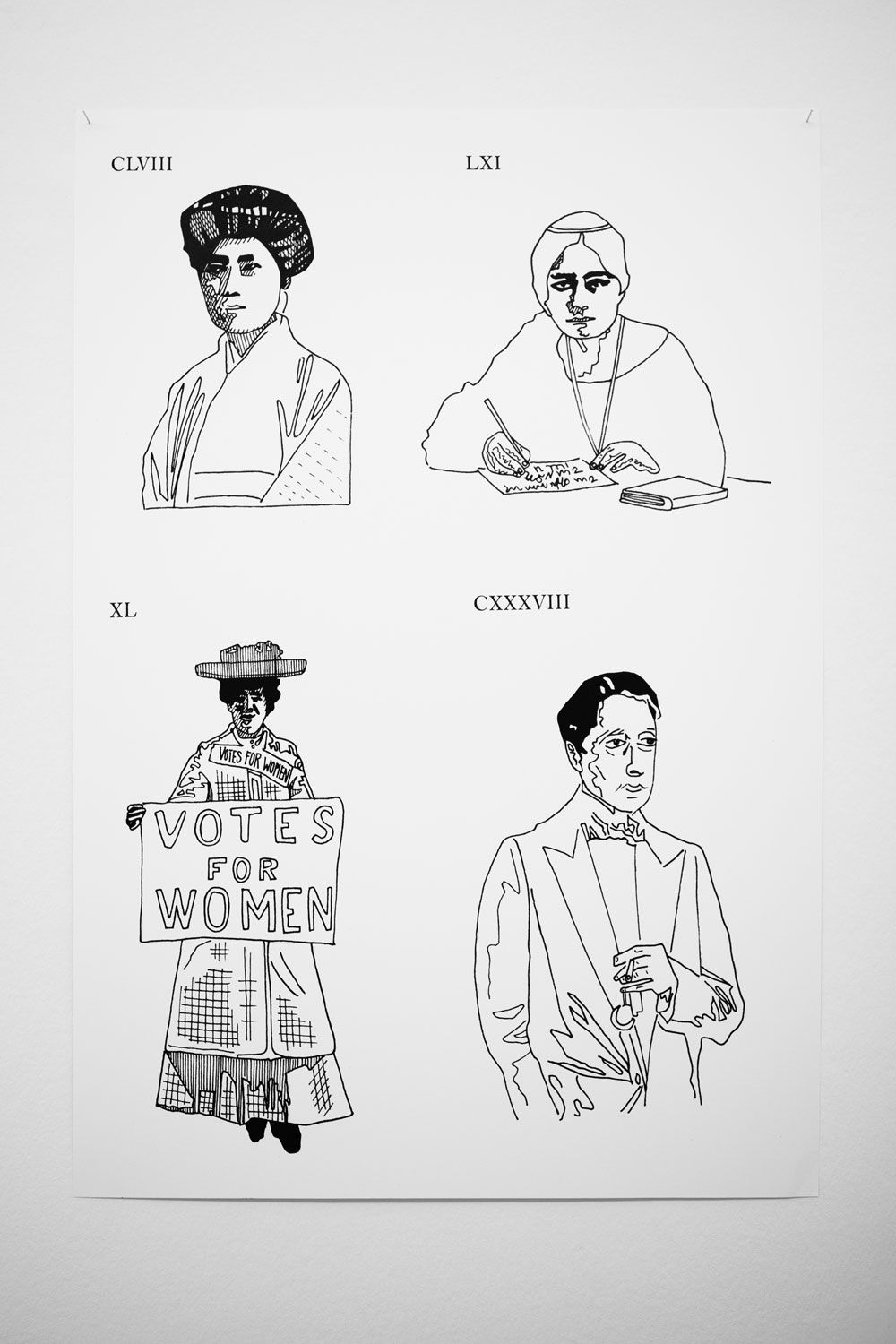 Olivia Plender, Many Maids Make Much Noise, Exhibition view at ar/ge kunst Bolzano, Foto aneres,2015