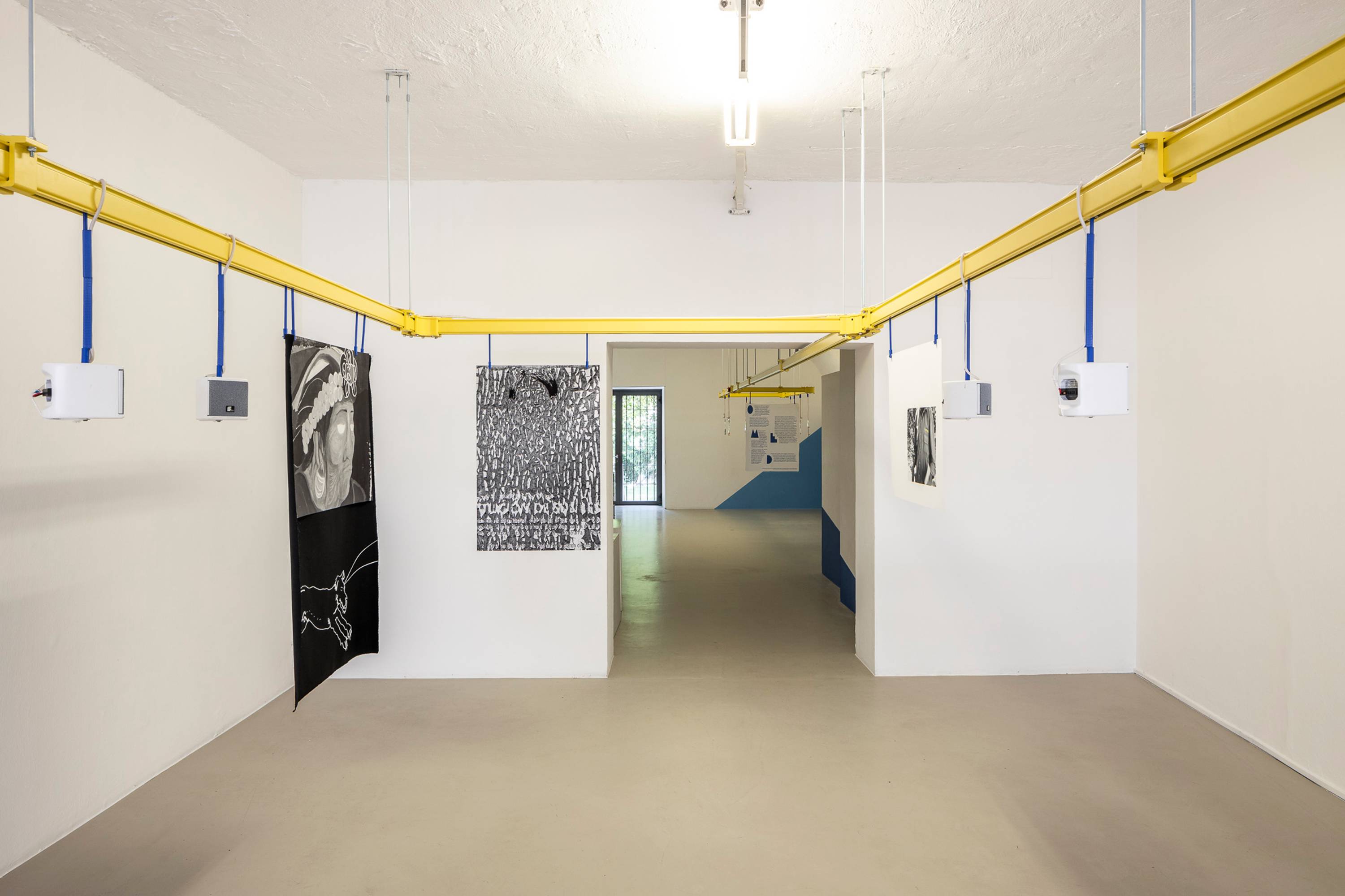 Silver Rights, Elena Mazzi in dialogue with Eduardo Molinari, exhibition view, ©ar/ge kunst, photo Tiberio Sorvillo, 2021