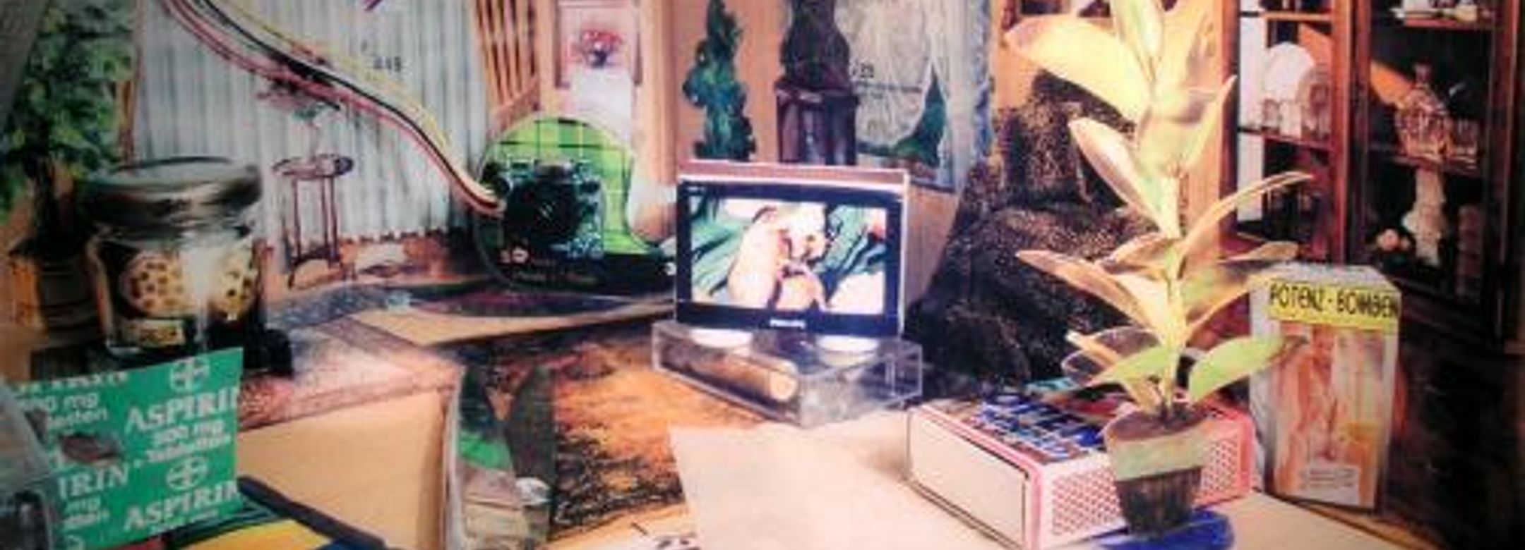 Exhibition view, Thomas Feuerstein, 2003