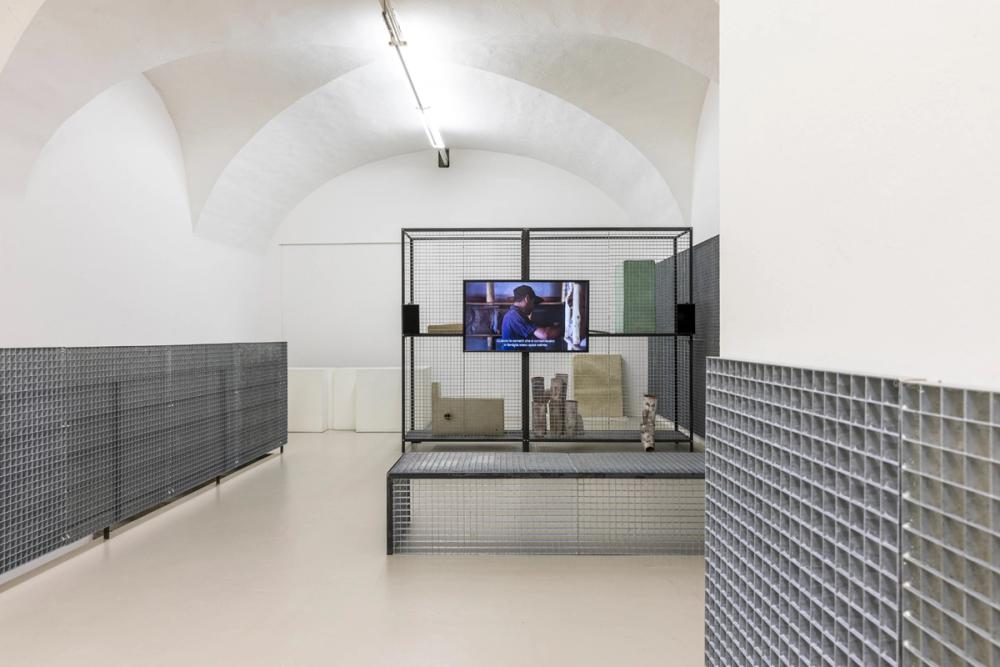 Jumana Manna, CACHE (Insurance Policy), exhibition view, photo Luca Guadagnini ©ar/ge kunst