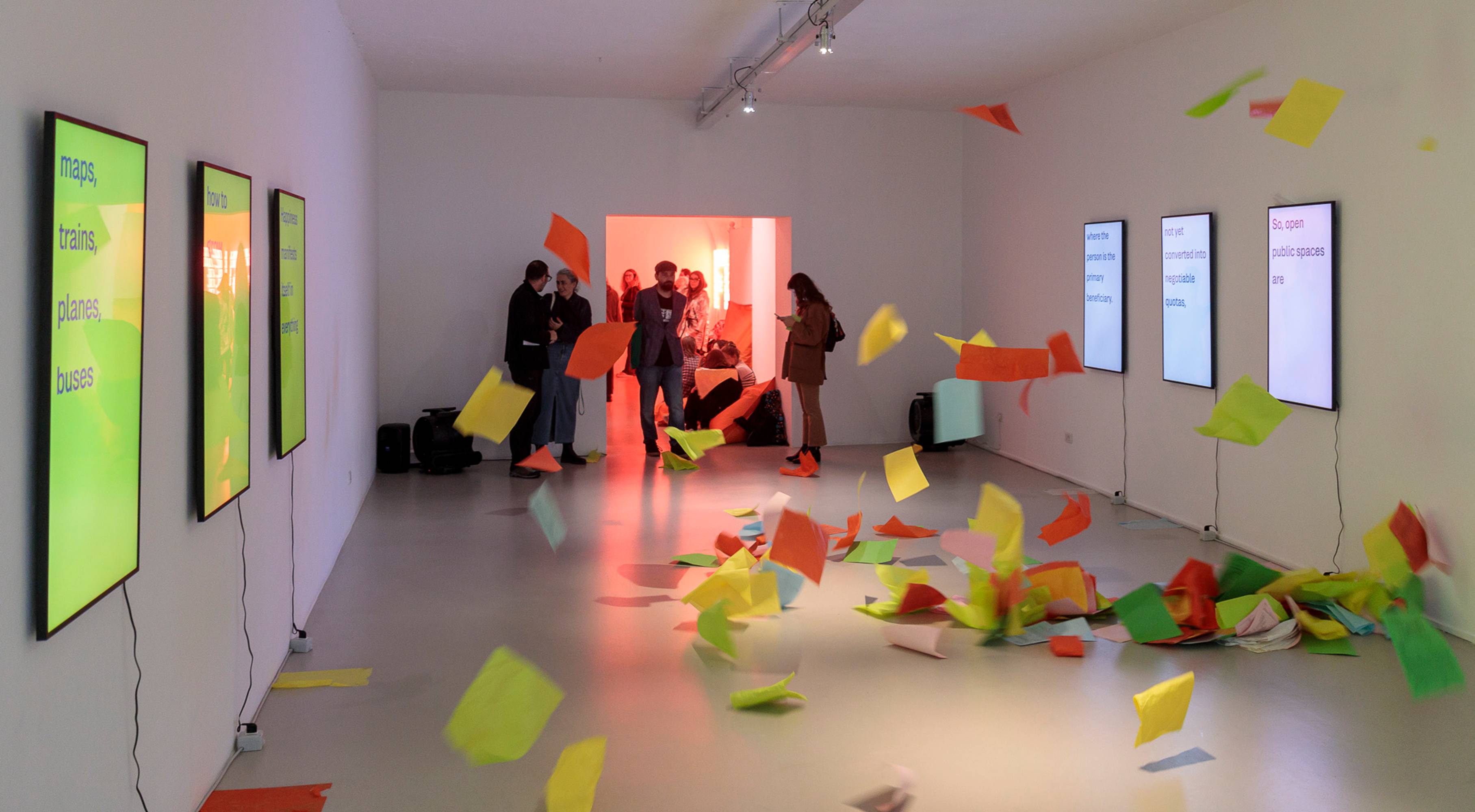 The Fluo Swan, Anna Scalfi Eghenter, exhibition view, Ar/Ge Kunst (2024), ph.Tiberio Sorvillo