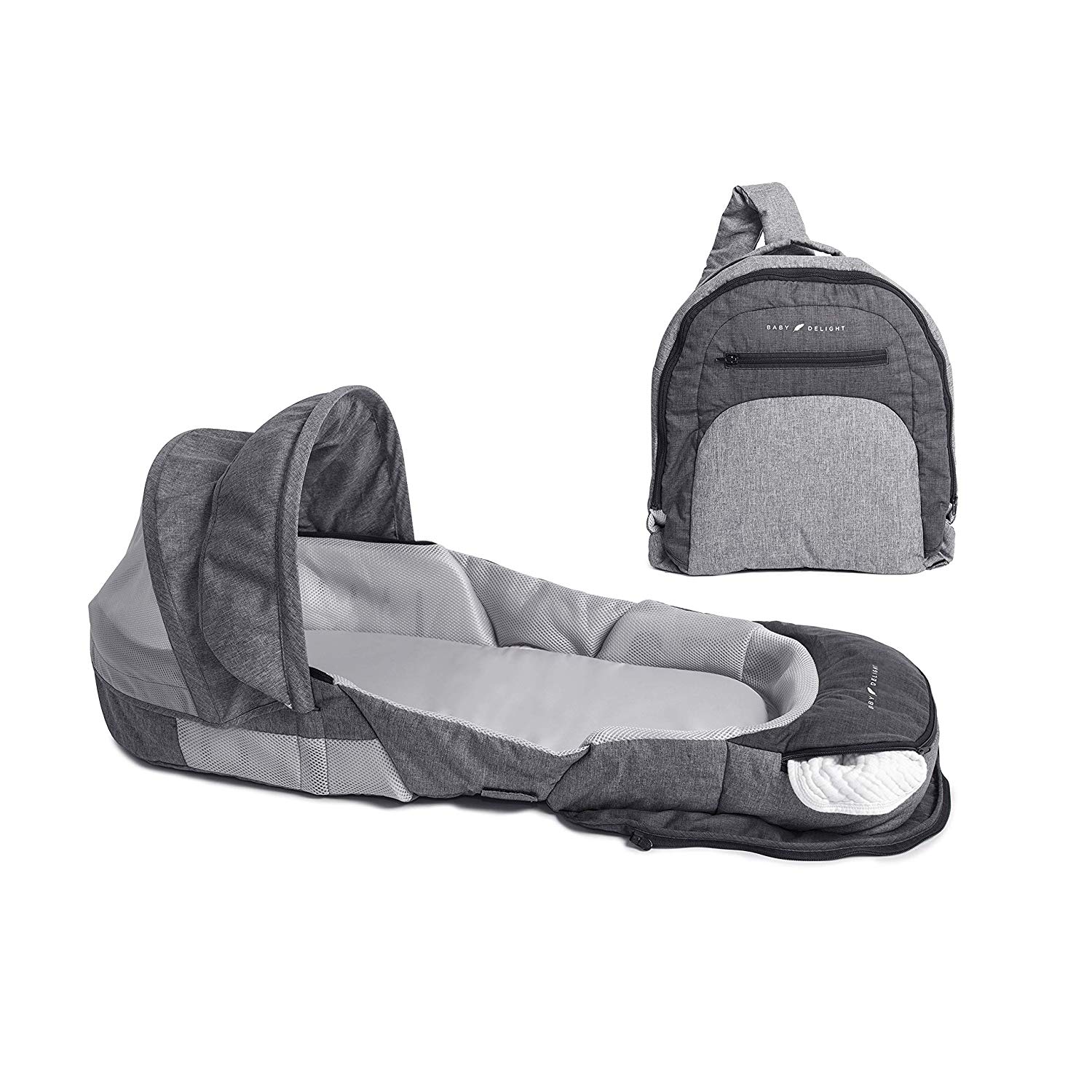 travel bassinet with canopy