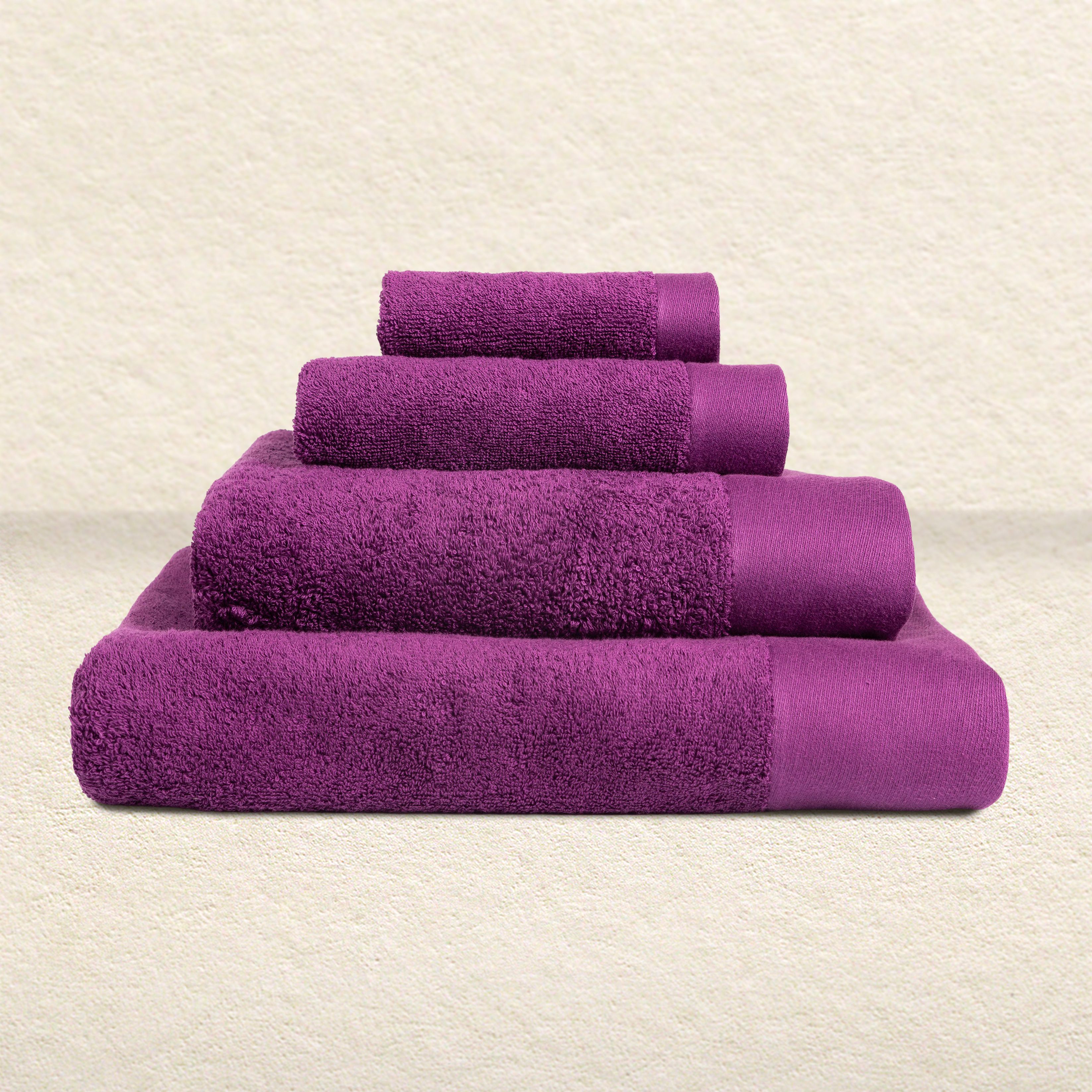 SEI asciugamani Viso in spugna di puro cotone 400 gr Albergo spa