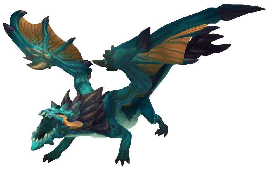 Lesser Earth Drake An In-Depth Overview of All Seven Dragons - League of Legends Season 13 ...