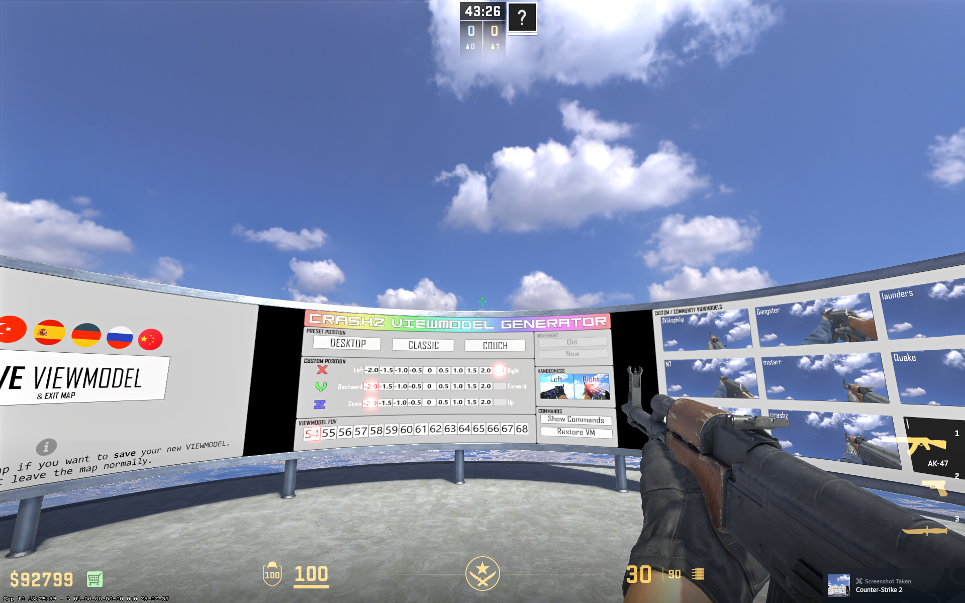 Crashz Viewmodel Generator Screenshot