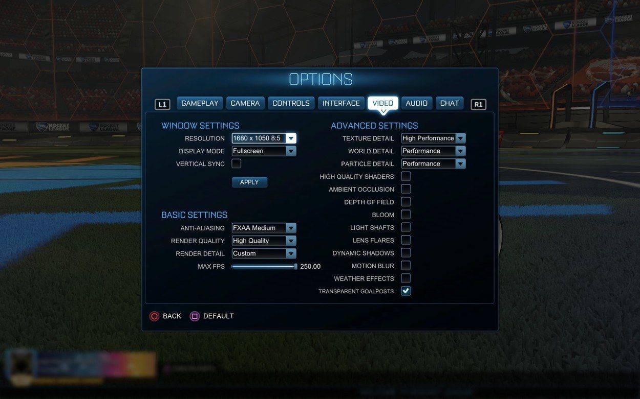 Rocket League Best Settings For Camera Video And Controller Dignitas