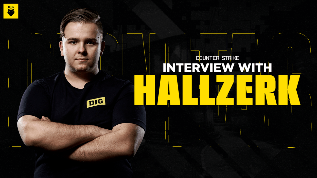 Interview with DIG CS:GO player, hallzerk: "I want to be able to show myself on the bigger stages"
