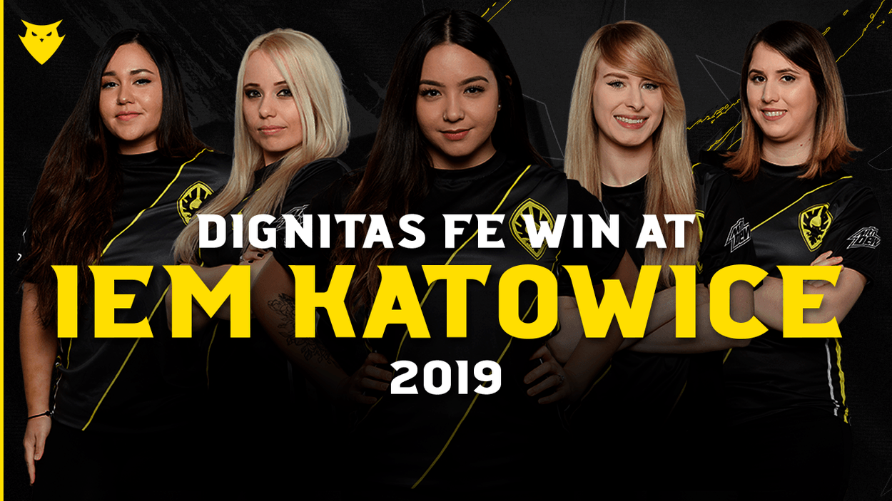 Recapping The Dignitas Female CSGO Team Win at the Intel Challenge 2019 ...