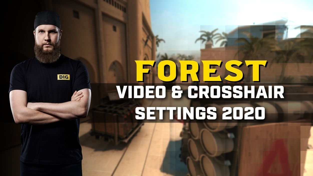 Best Crosshair and Video Settings from f0rest, the CS:GO Legend